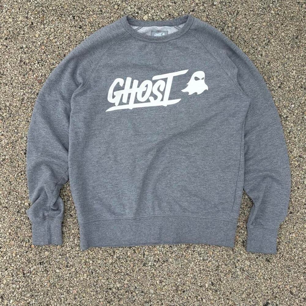Ghost sportique gray sweatshirt with